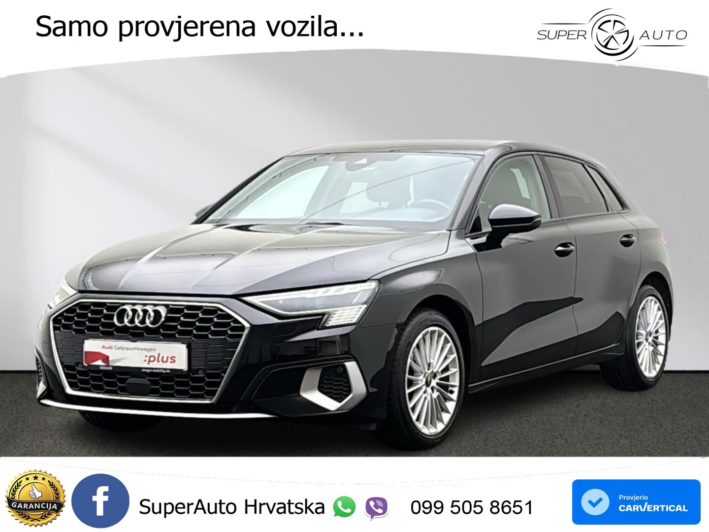 Audi A3 35 TDI (150 KS) S tronic LED+GR SJED+ACC