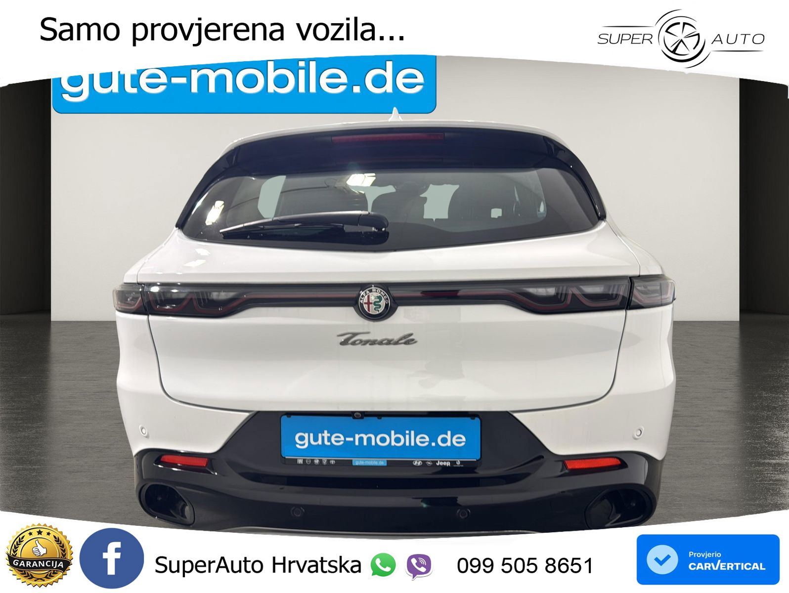 Alfa Romeo Tonale 1.5 VGT (160 KS) 48V-Hybrid TCT LED+GR SJED+ACC