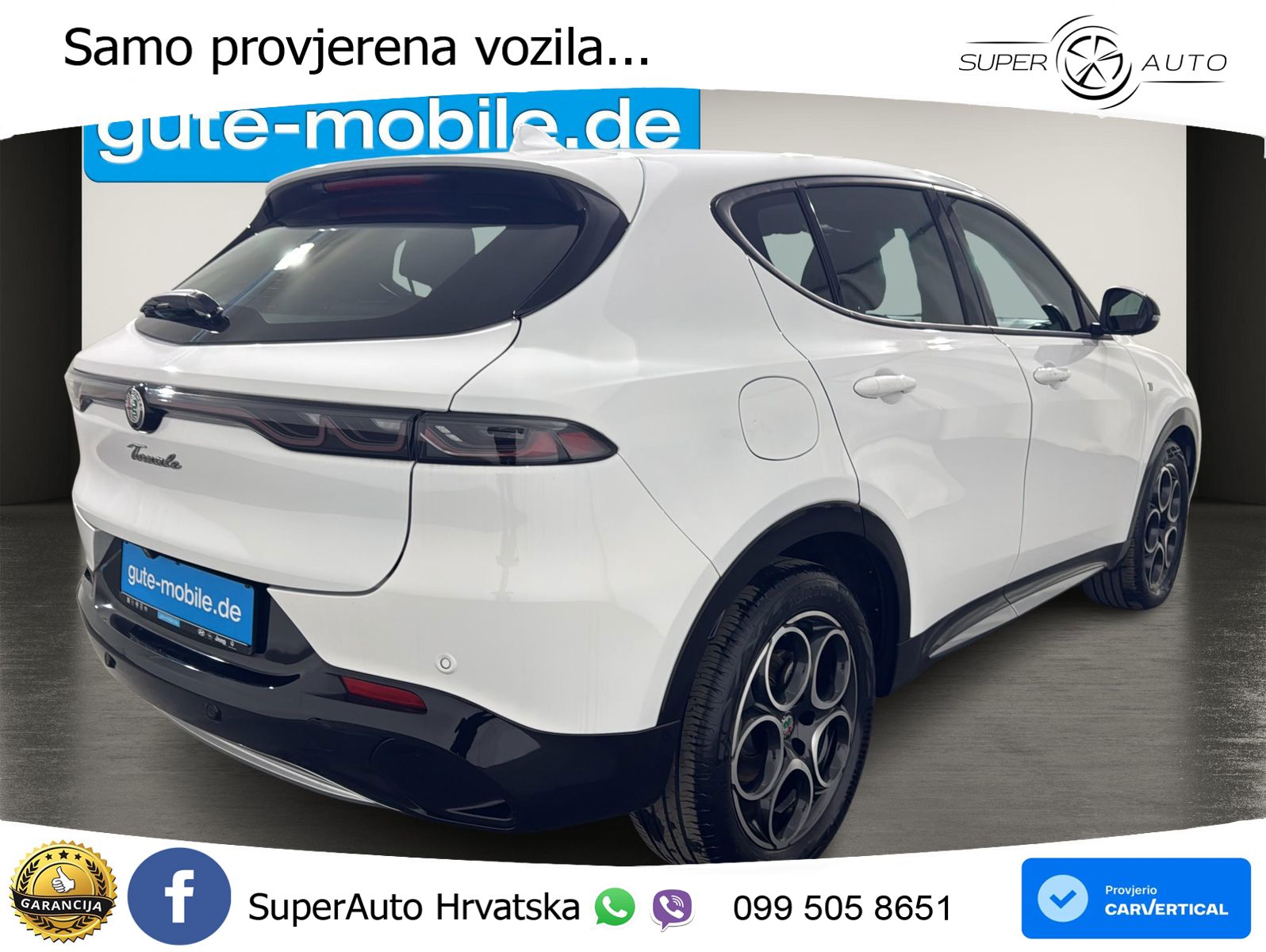 Alfa Romeo Tonale 1.5 VGT (160 KS) 48V-Hybrid TCT LED+GR SJED+ACC