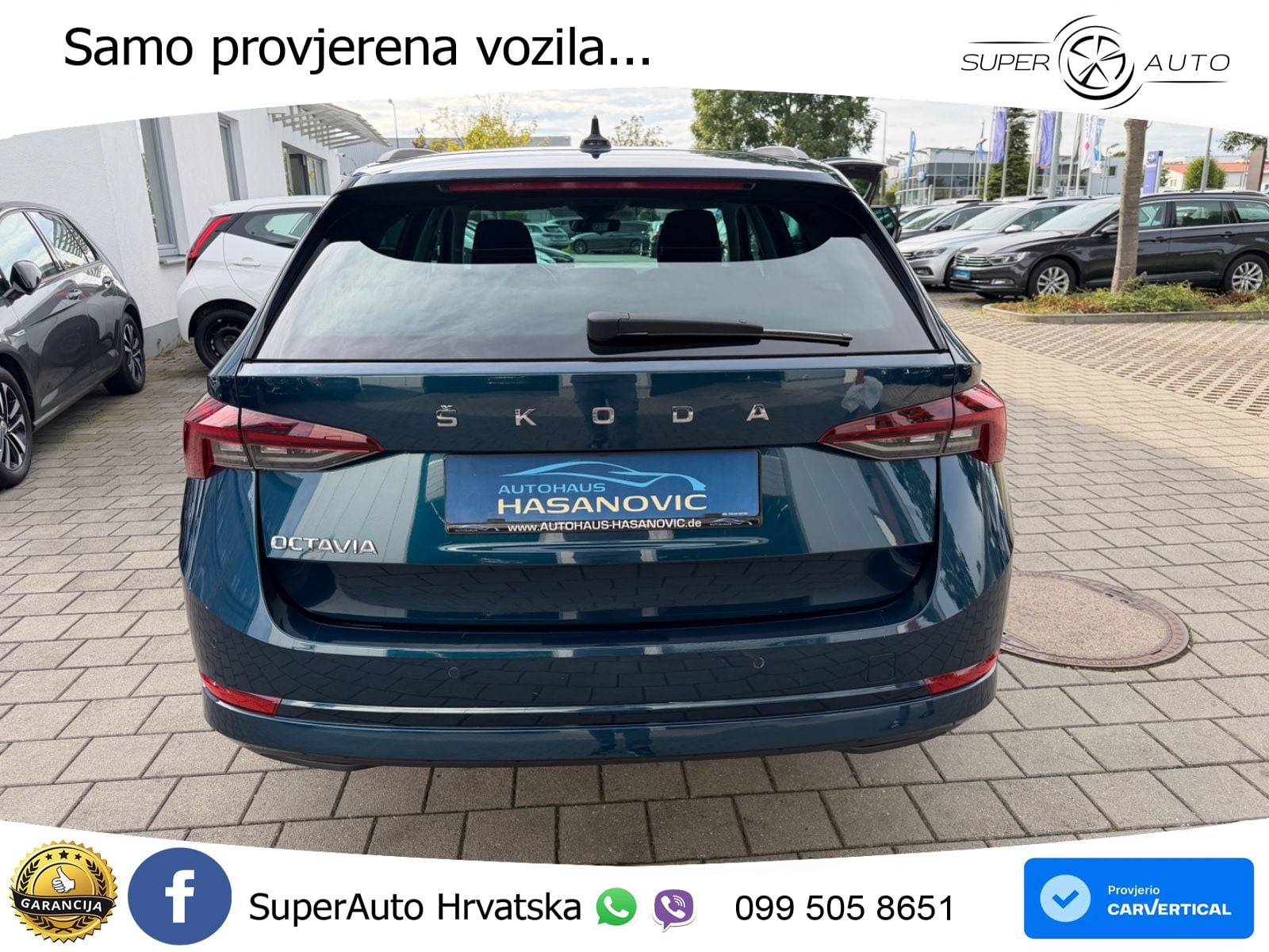 Škoda Octavia Combi 2.0 TDI (150 KS) DSG LED+GR SJED+ACC