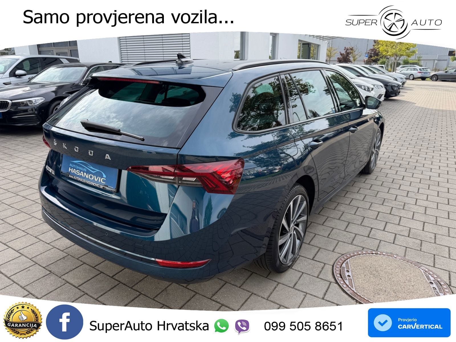 Škoda Octavia Combi 2.0 TDI (150 KS) DSG LED+GR SJED+ACC