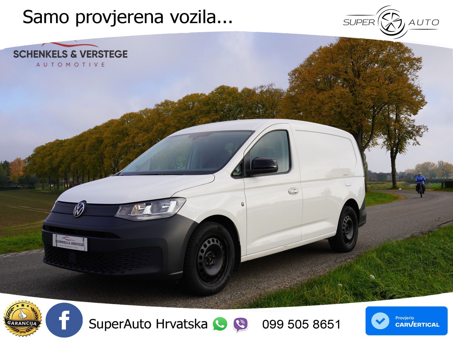 Volkswagen Caddy Cargo Maxi 1.5 TGI / PDC / Airco / Digitaa 131 KS