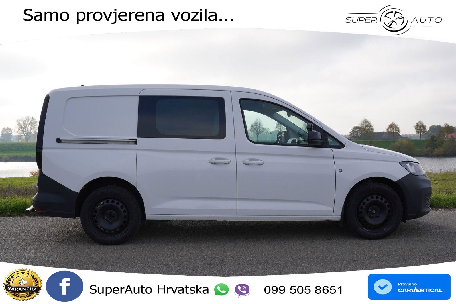 Volkswagen Caddy Cargo Maxi 1.5 TGI / PDC / Airco / Digitaa 131 KS