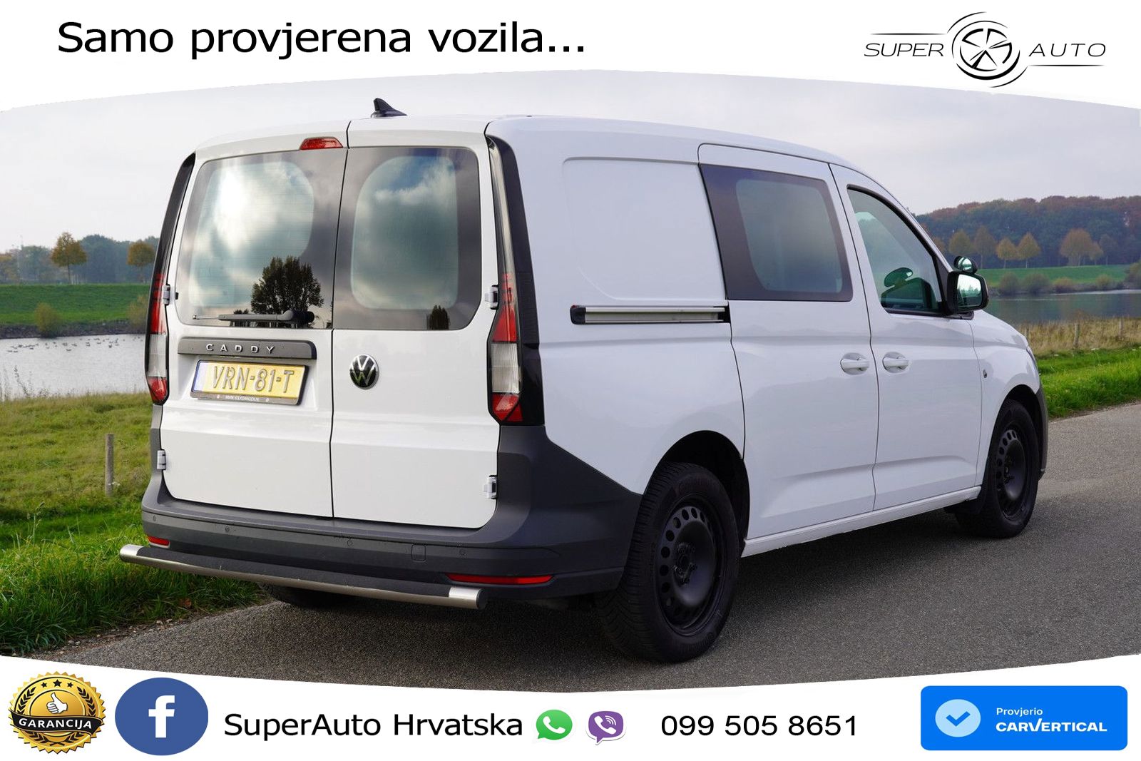 Volkswagen Caddy Cargo Maxi 1.5 TGI / PDC / Airco / Digitaa 131 KS