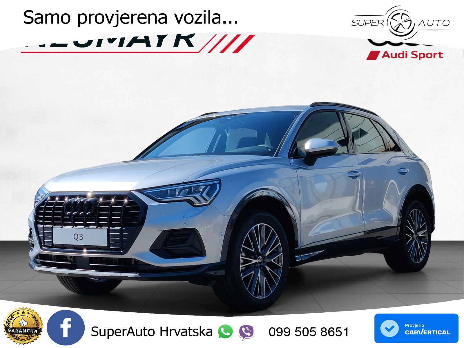 Audi Q3 35 TFSI (150 KS) S tronic S line MATRIX+GR SJED+KAM