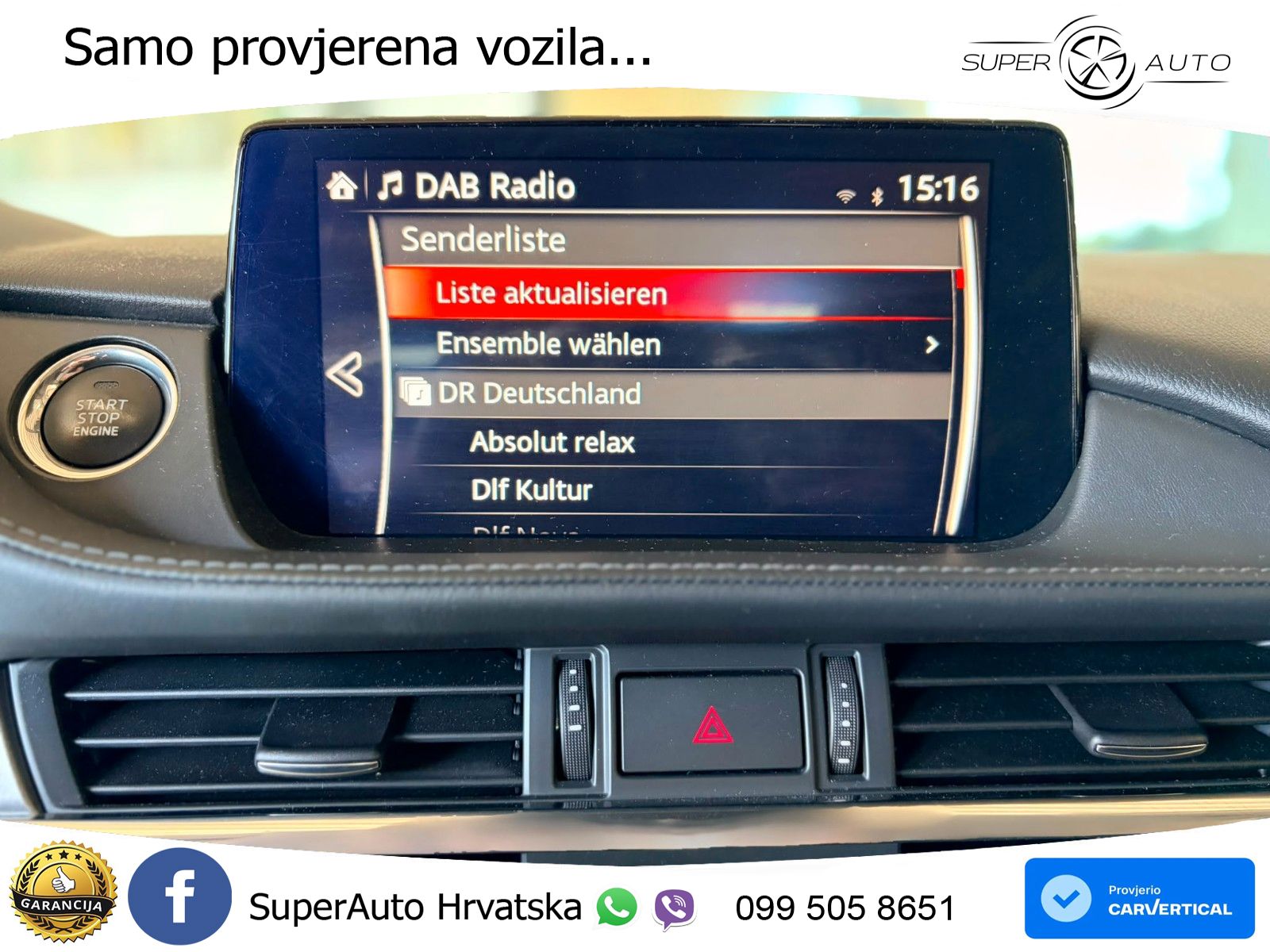Mazda 6 Sport Combi 2.2 SKYACTIV-D (184 KS) SKYACTIV-Drive LED+GR SJED+ACC
