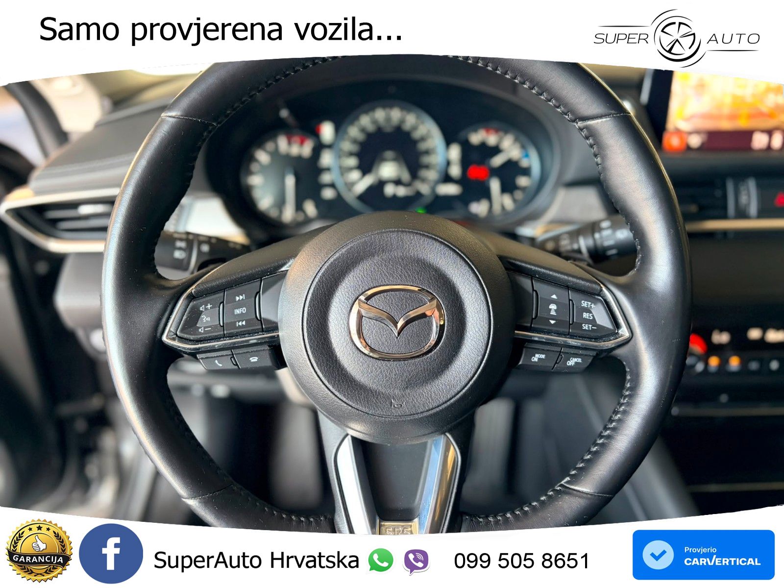 Mazda 6 Sport Combi 2.2 SKYACTIV-D (184 KS) SKYACTIV-Drive LED+GR SJED+ACC