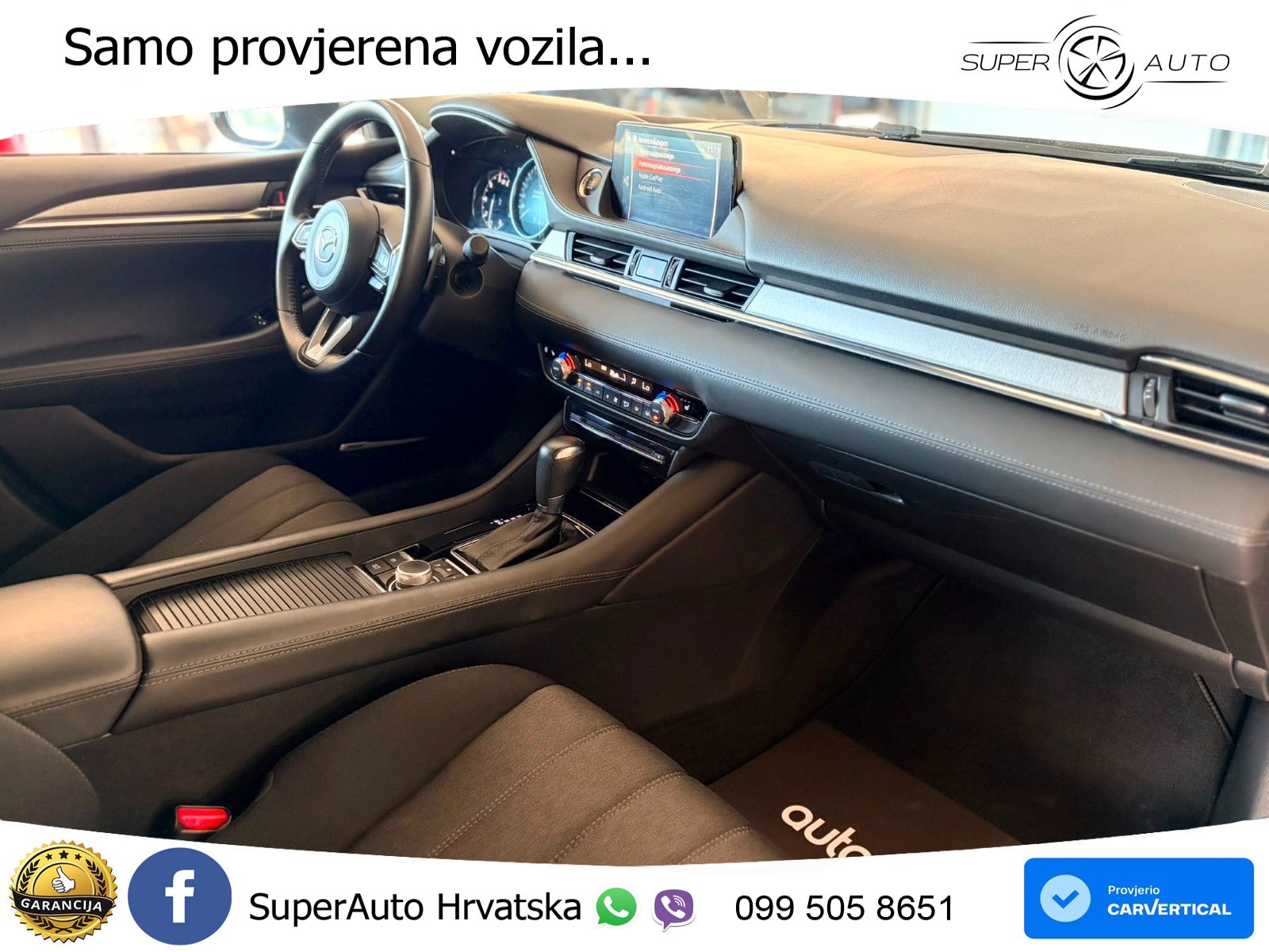Mazda 6 Sport Combi 2.2 SKYACTIV-D (184 KS) SKYACTIV-Drive LED+GR SJED+ACC