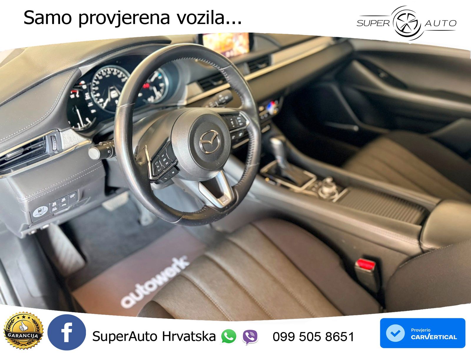 Mazda 6 Sport Combi 2.2 SKYACTIV-D (184 KS) SKYACTIV-Drive LED+GR SJED+ACC