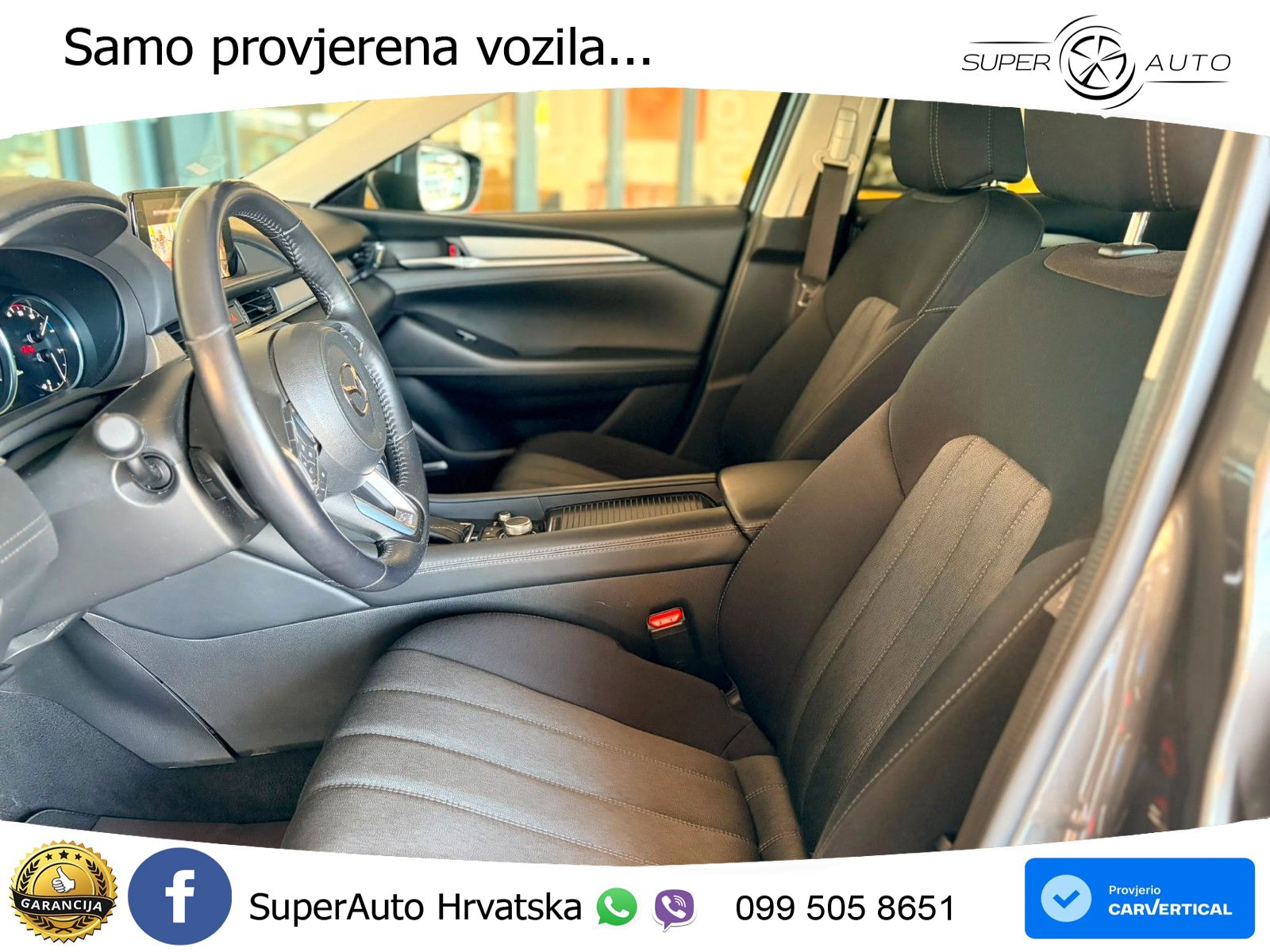 Mazda 6 Sport Combi 2.2 SKYACTIV-D (184 KS) SKYACTIV-Drive LED+GR SJED+ACC