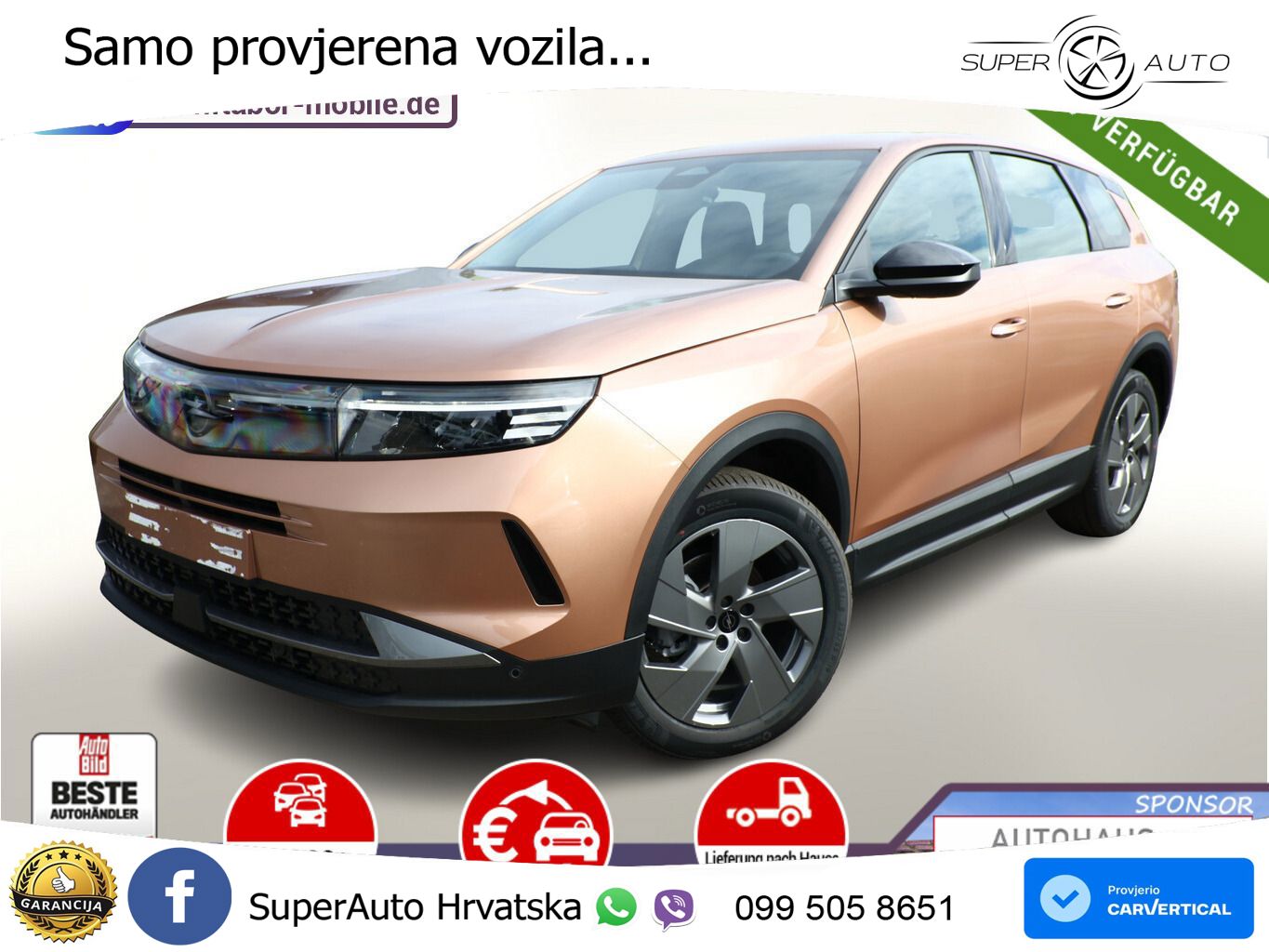 Opel Grandland 1.2 Turbo (145 KS) Hybrid eDCT LED+ACC