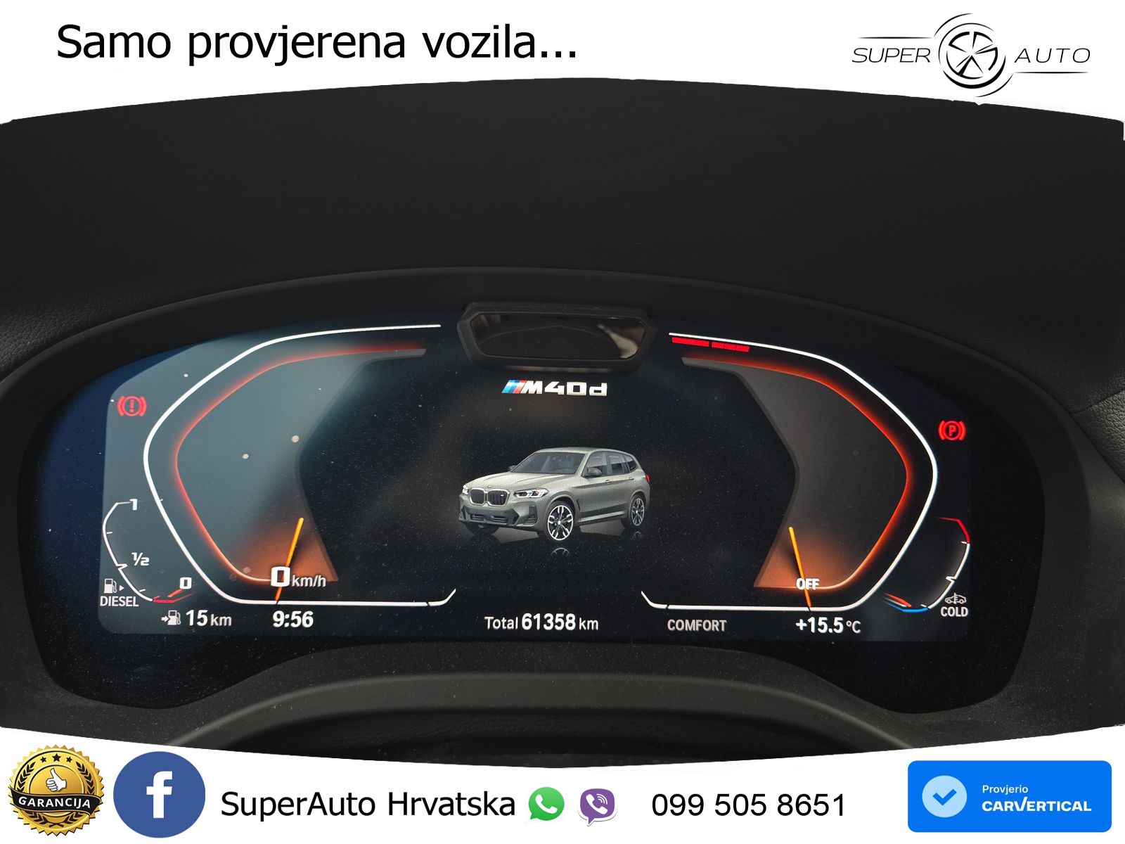 BMW X3 M40d xDrive Steptronic LED+GR SJED+ACC