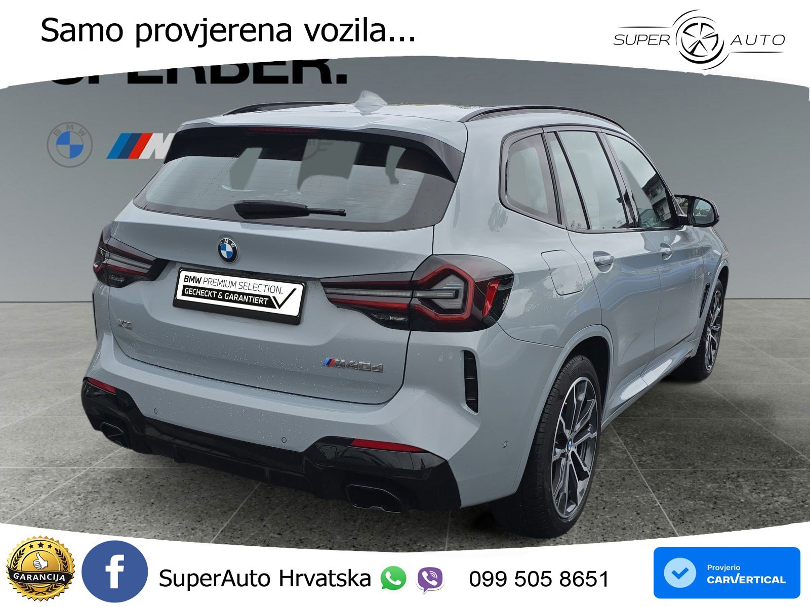BMW X3 M40d xDrive Steptronic LED+GR SJED+ACC