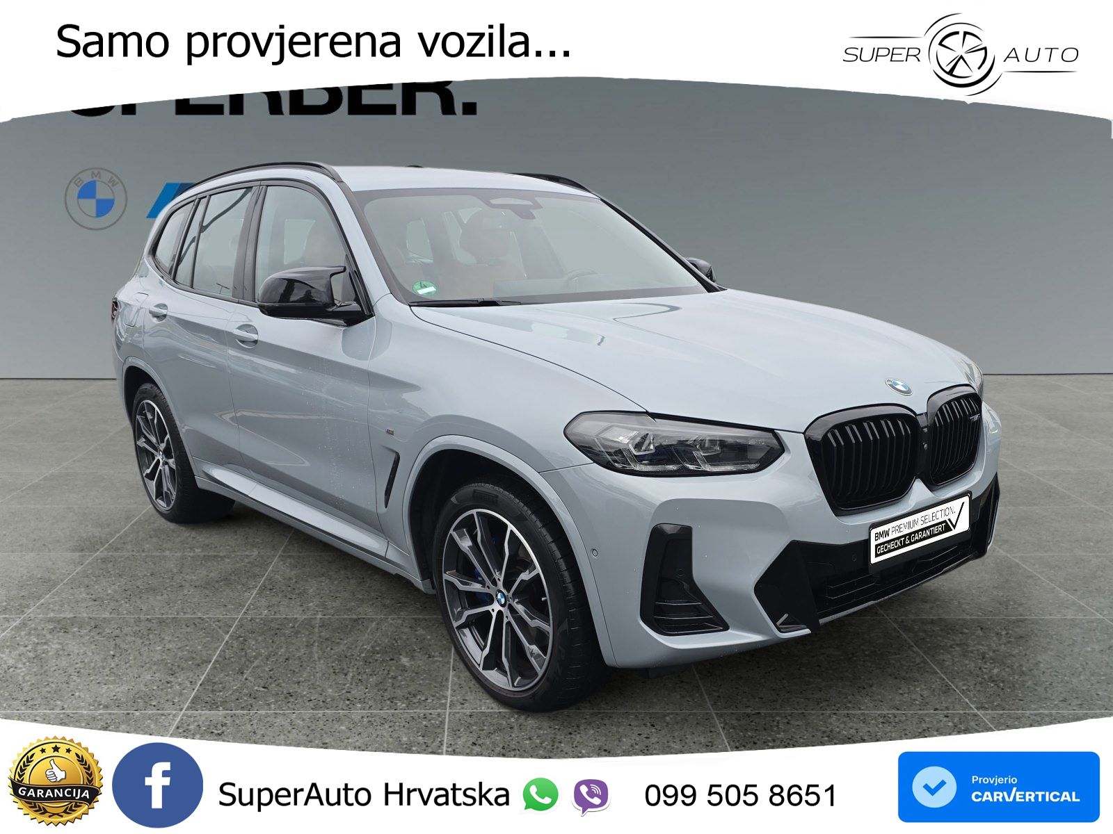 BMW X3 M40d xDrive Steptronic LED+GR SJED+ACC