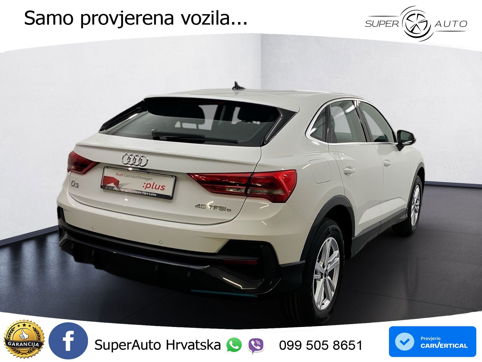 Audi Q3 Sportback 45 TFSIe (245 KS) S tronic