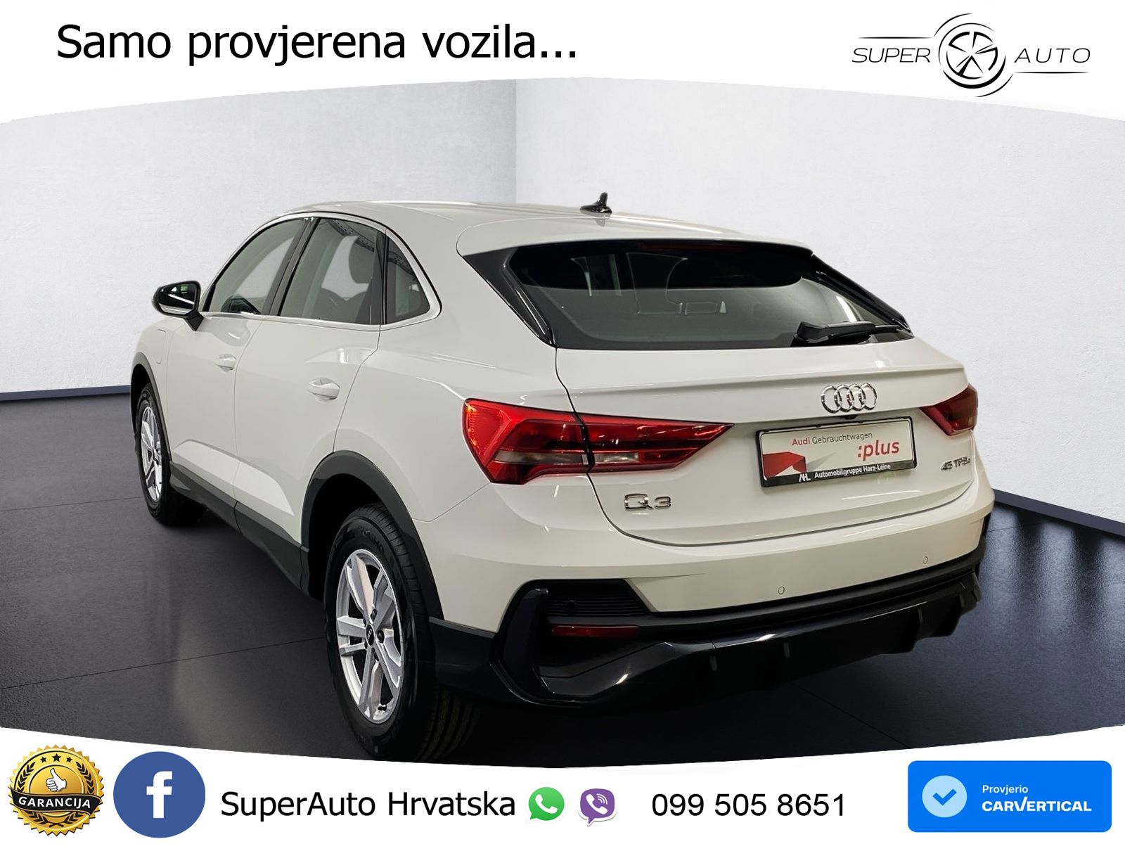 Audi Q3 Sportback 45 TFSIe (245 KS) S tronic