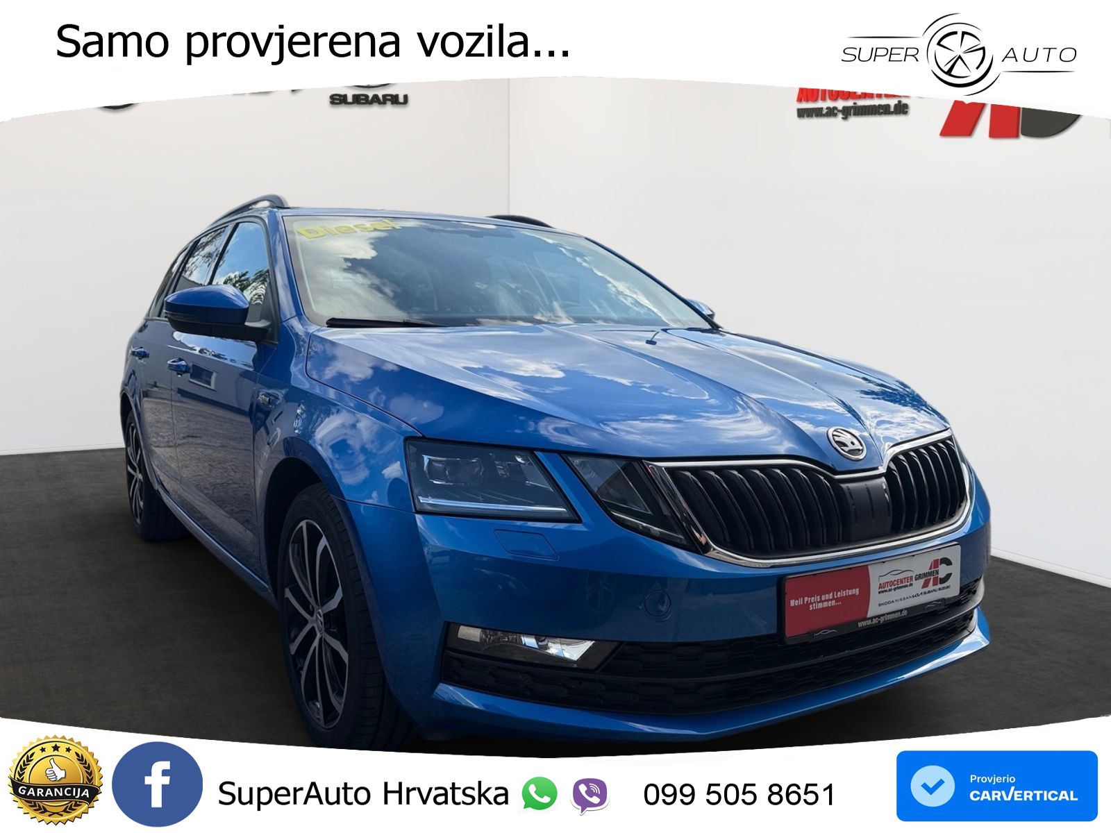 Škoda Octavia Combi 2.0 TDI (150 KS)