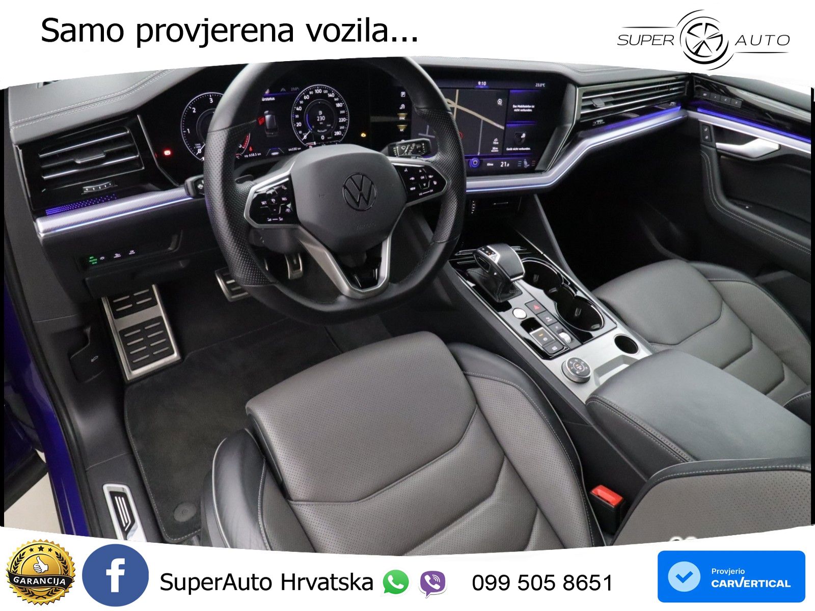 Volkswagen Touareg 3.0 V6 TDI (286 KS) 4MOTION Tiptronic R-Line LED+GR SJED+ACC
