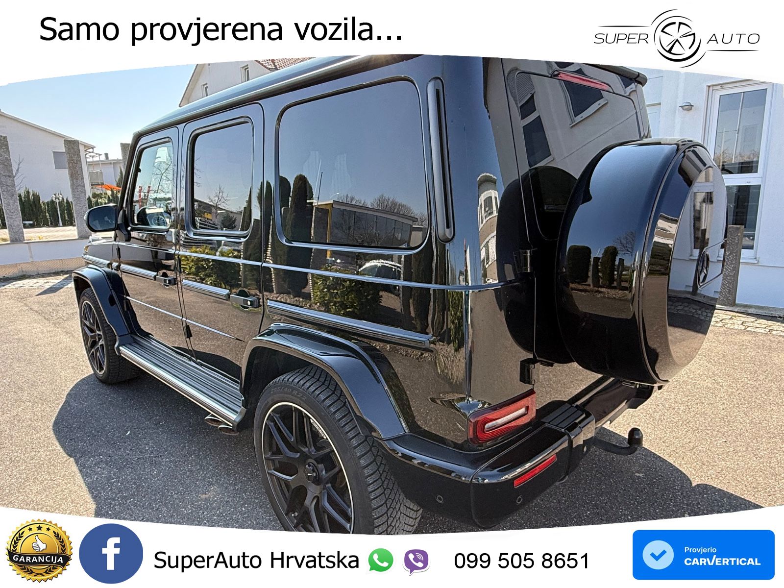 Mercedes AMG G 63 Long V8 (585 KS) 4MATIC 9G-TRONIC AMG SPEEDSHIFT TCT