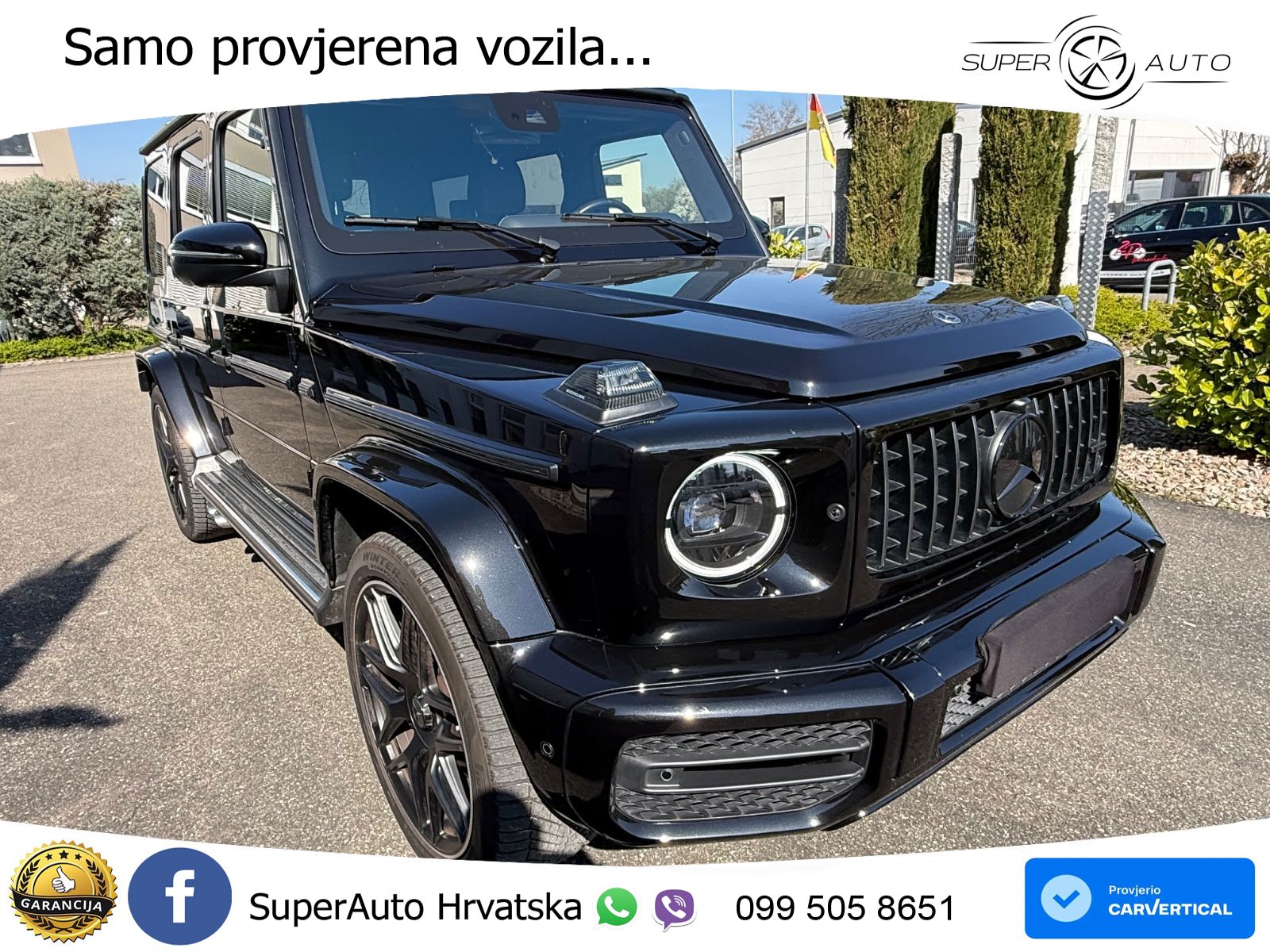Mercedes AMG G 63 Long V8 (585 KS) 4MATIC 9G-TRONIC AMG SPEEDSHIFT TCT