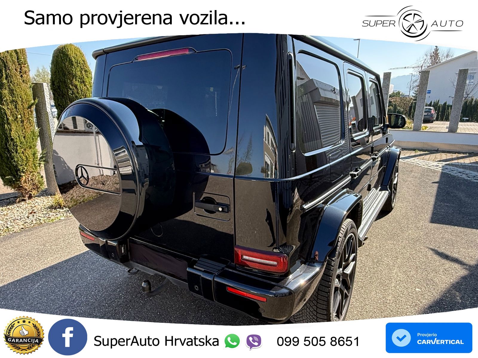 Mercedes AMG G 63 Long V8 (585 KS) 4MATIC 9G-TRONIC AMG SPEEDSHIFT TCT