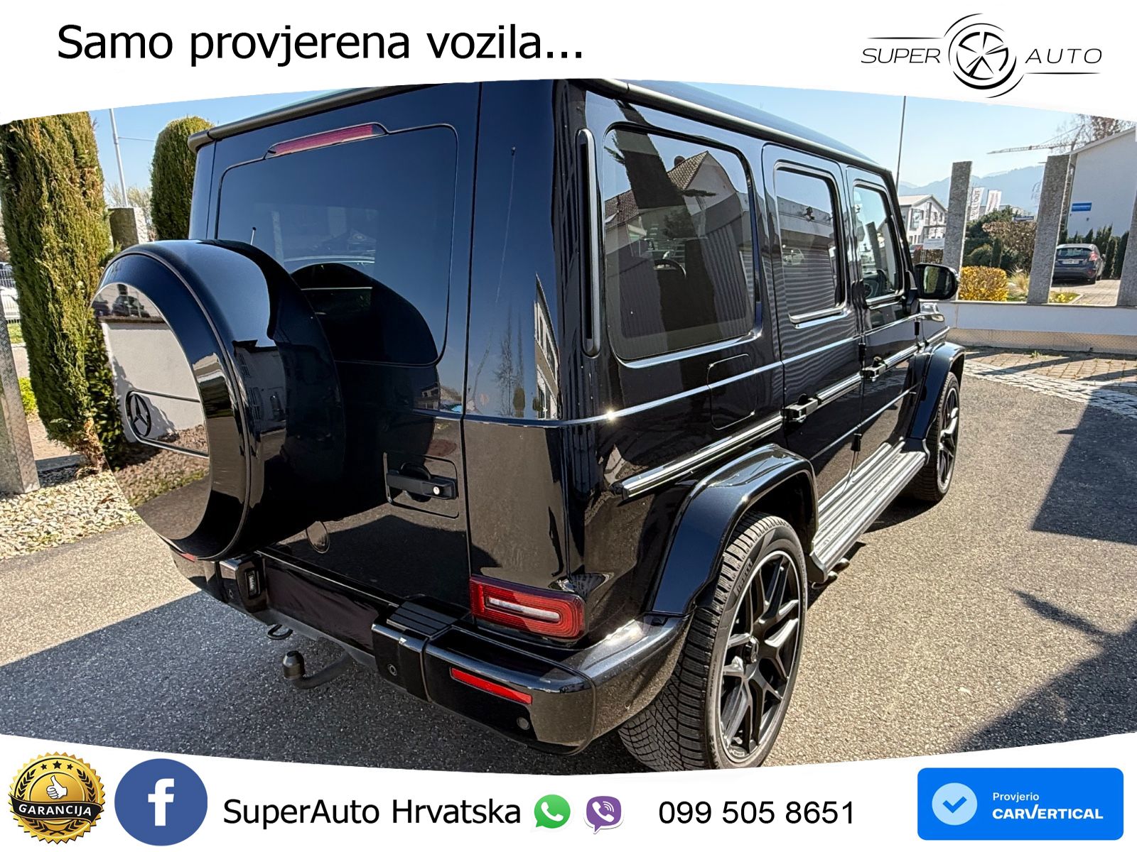 Mercedes AMG G 63 Long V8 (585 KS) 4MATIC 9G-TRONIC AMG SPEEDSHIFT TCT