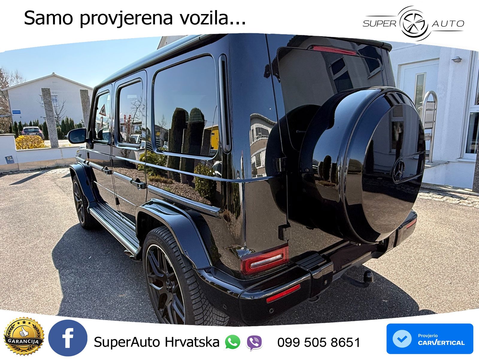 Mercedes AMG G 63 Long V8 (585 KS) 4MATIC 9G-TRONIC AMG SPEEDSHIFT TCT