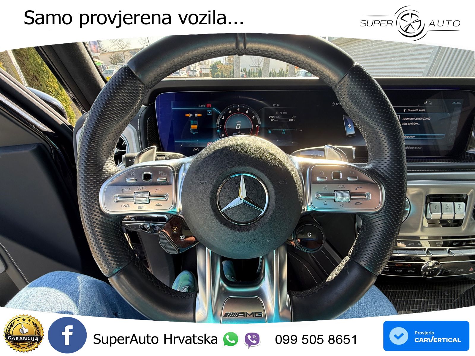 Mercedes AMG G 63 Long V8 (585 KS) 4MATIC 9G-TRONIC AMG SPEEDSHIFT TCT