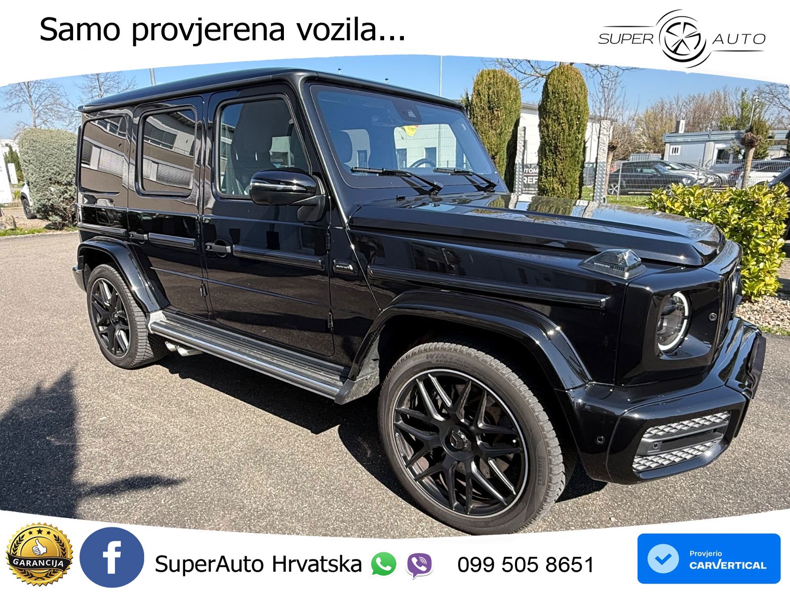 Mercedes AMG G 63 Long V8 (585 KS) 4MATIC 9G-TRONIC AMG SPEEDSHIFT TCT