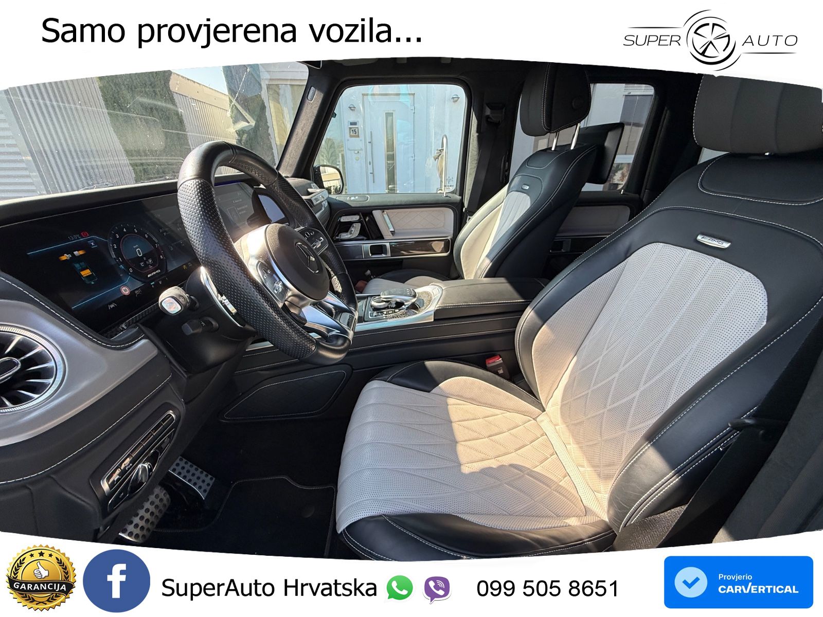 Mercedes AMG G 63 Long V8 (585 KS) 4MATIC 9G-TRONIC AMG SPEEDSHIFT TCT
