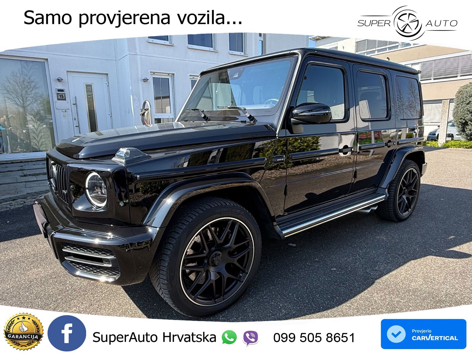 Mercedes AMG G 63 Long V8 (585 KS) 4MATIC 9G-TRONIC AMG SPEEDSHIFT TCT