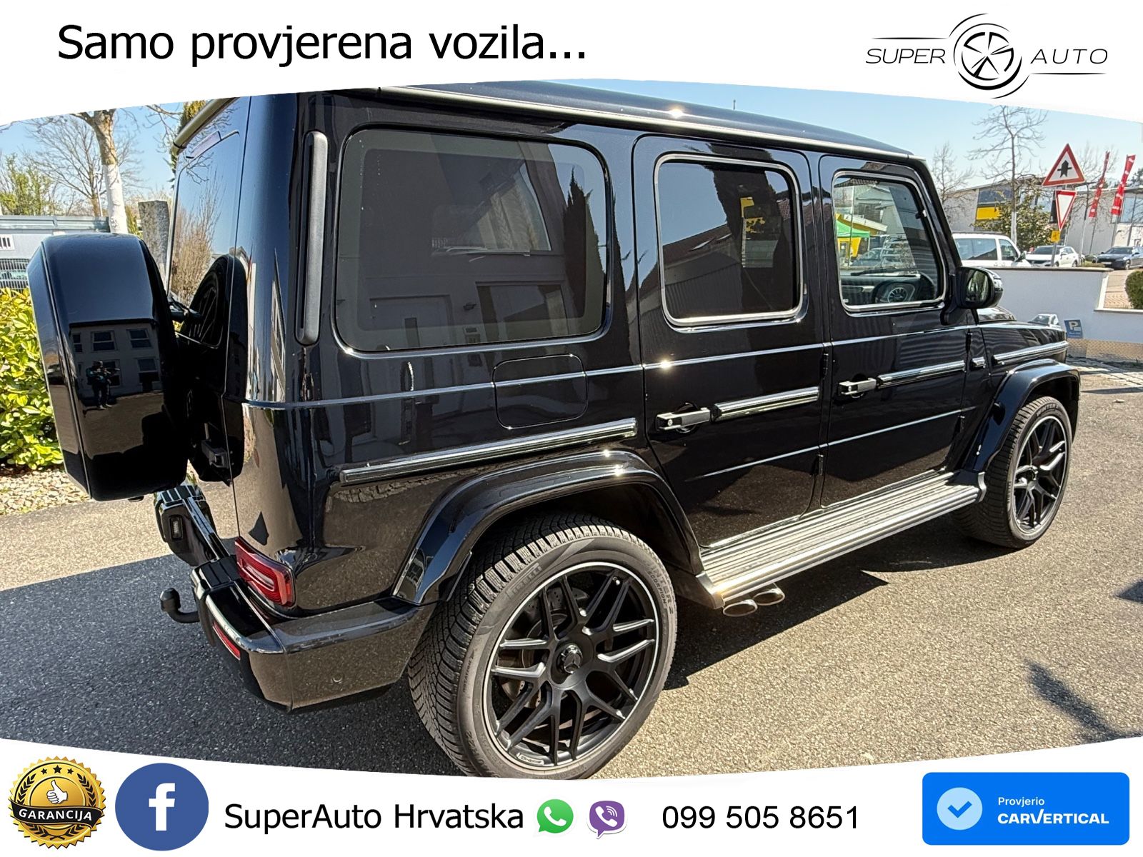 Mercedes AMG G 63 Long V8 (585 KS) 4MATIC 9G-TRONIC AMG SPEEDSHIFT TCT