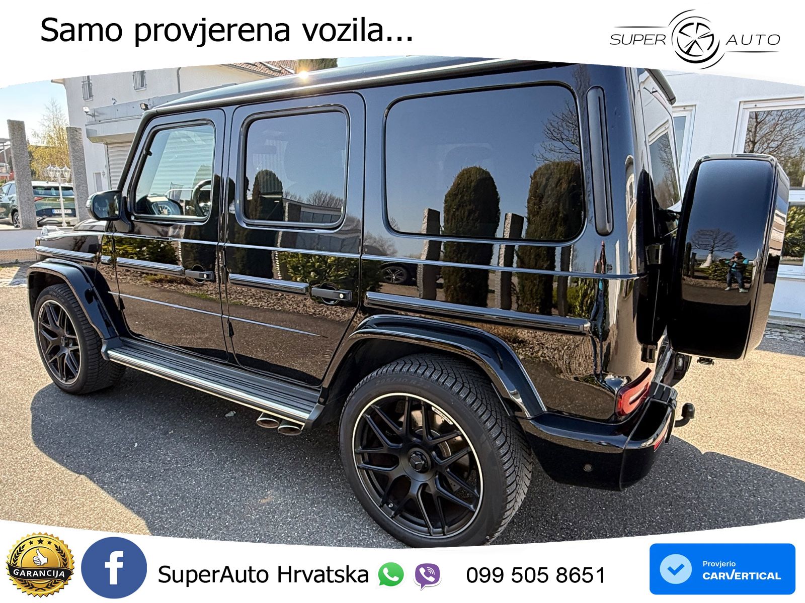Mercedes AMG G 63 Long V8 (585 KS) 4MATIC 9G-TRONIC AMG SPEEDSHIFT TCT