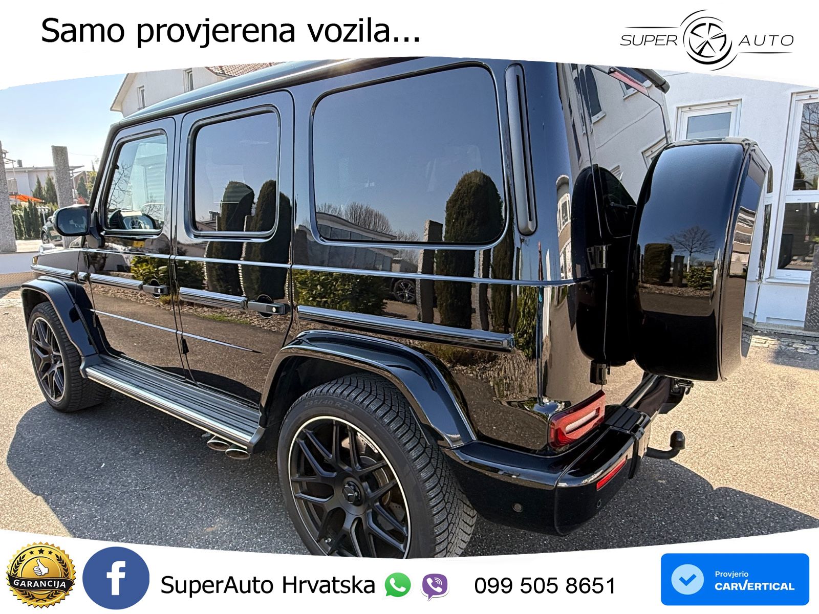 Mercedes AMG G 63 Long V8 (585 KS) 4MATIC 9G-TRONIC AMG SPEEDSHIFT TCT