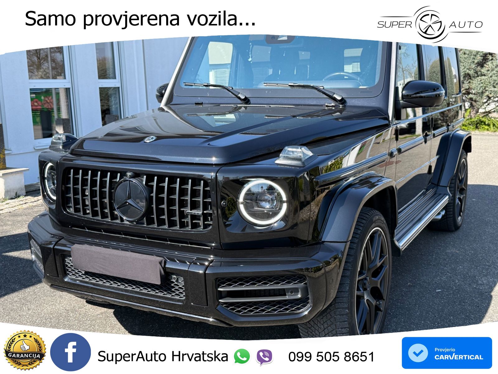 Mercedes AMG G 63 Long V8 (585 KS) 4MATIC 9G-TRONIC AMG SPEEDSHIFT TCT