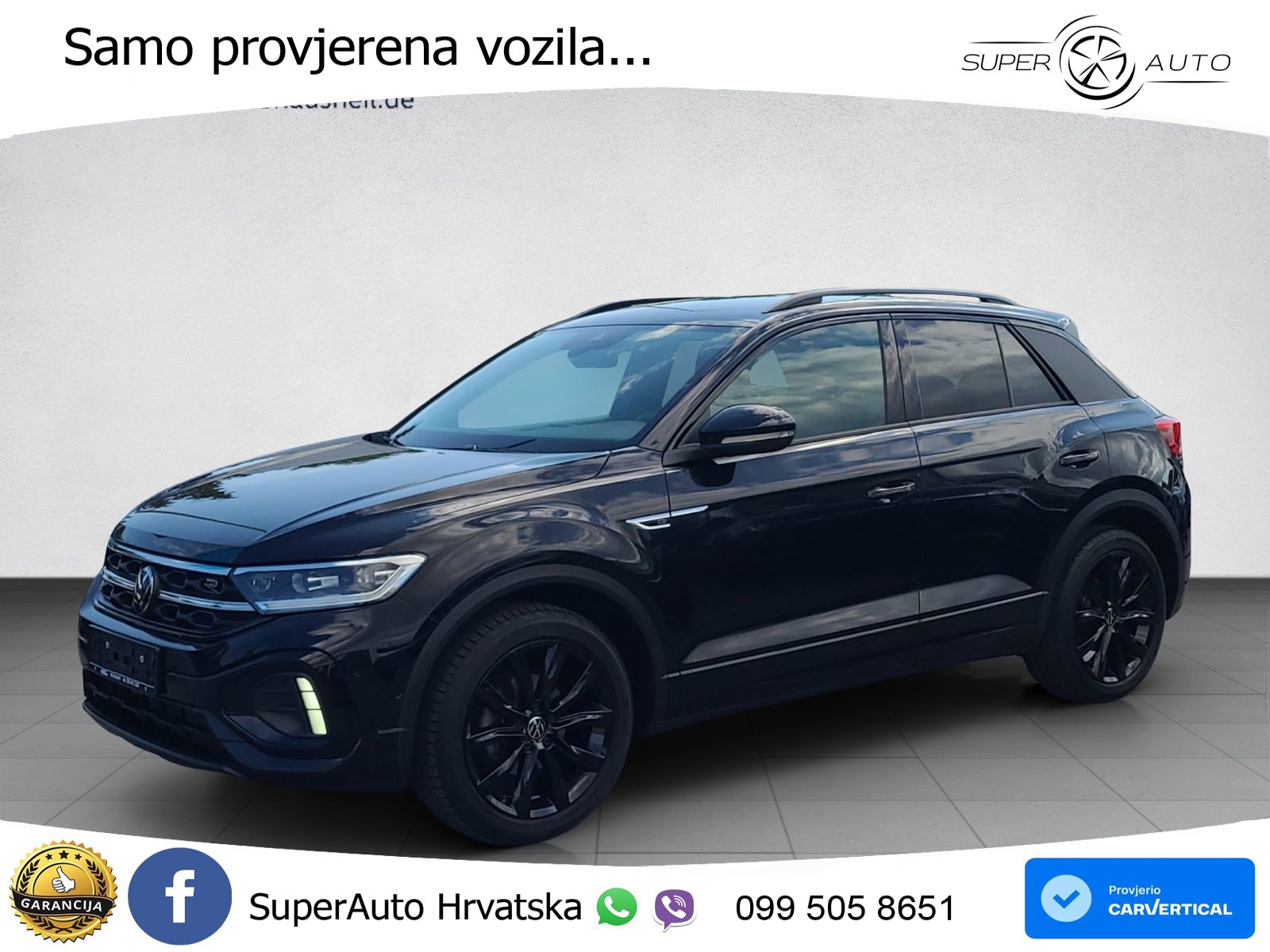 Volkswagen T-Roc 1.5 TSI (150 KS) DSG R-Line LED+GR SJED+ACC