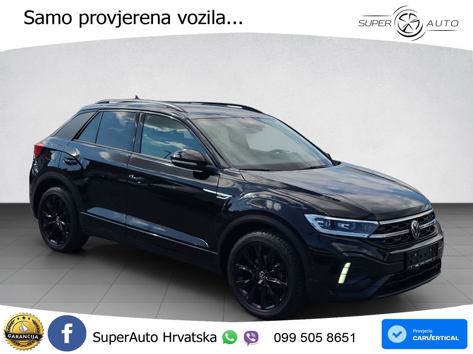 Volkswagen T-Roc 1.5 TSI (150 KS) DSG R-Line LED+GR SJED+ACC