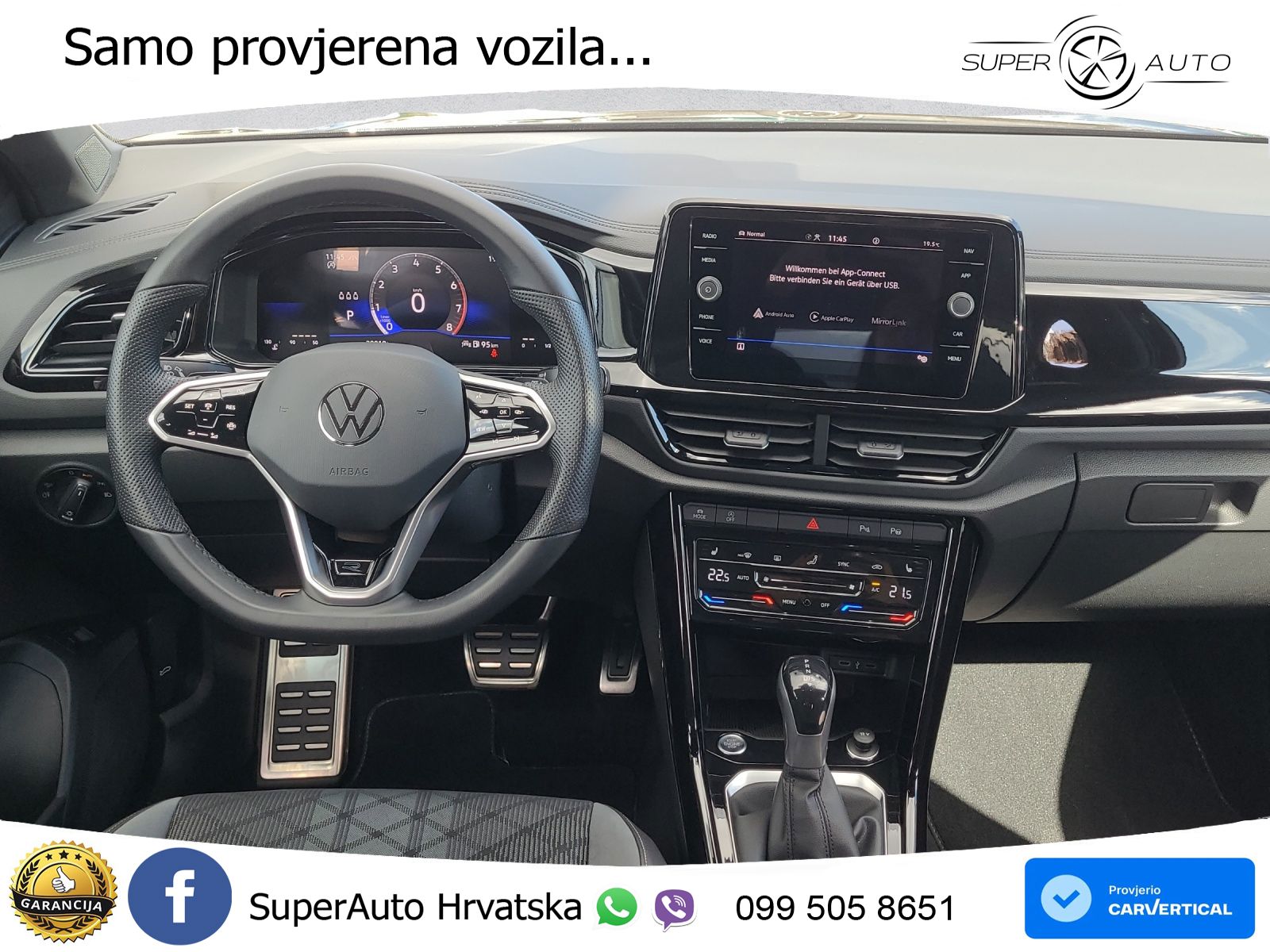 Volkswagen T-Roc 1.5 TSI (150 KS) DSG R-Line LED+GR SJED+ACC