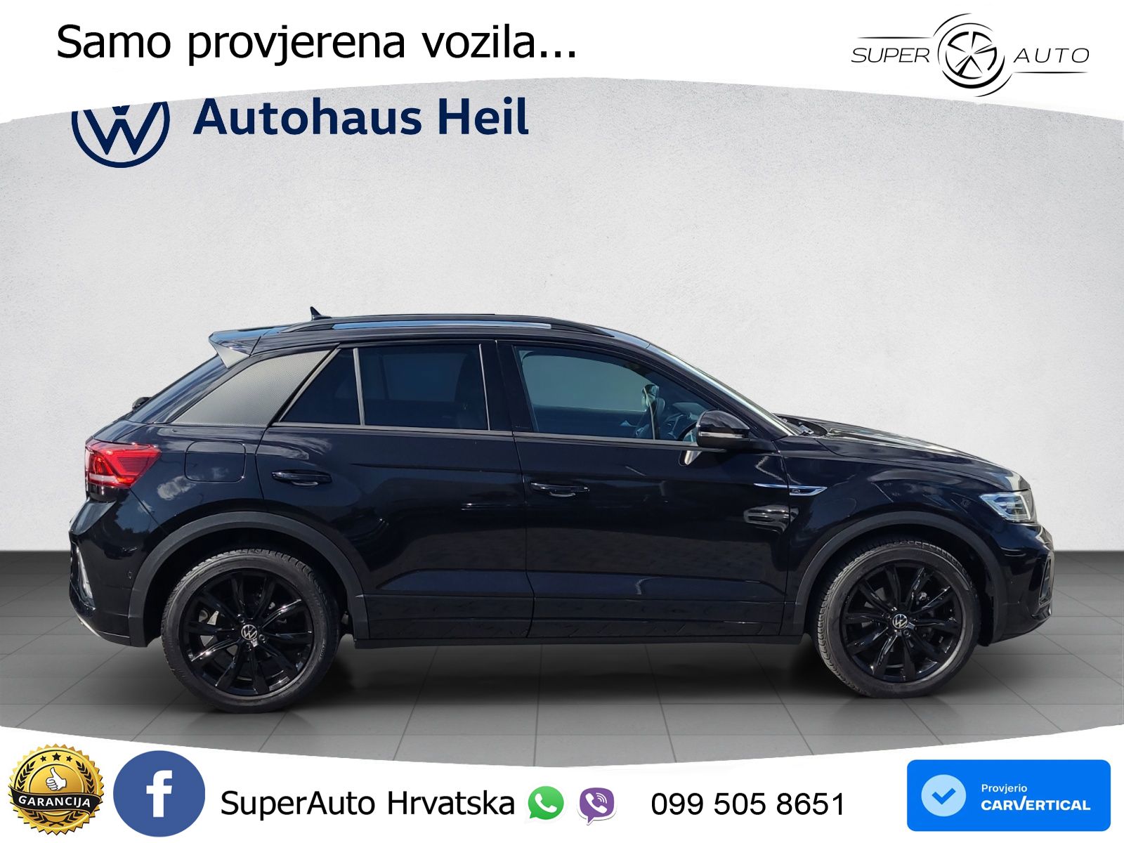 Volkswagen T-Roc 1.5 TSI (150 KS) DSG R-Line LED+GR SJED+ACC