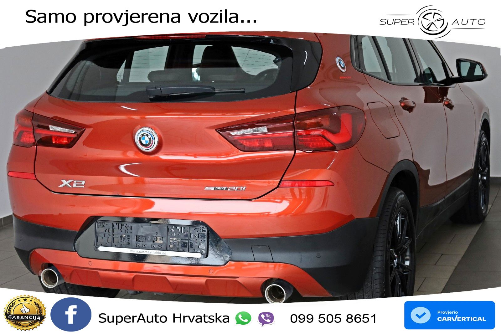 BMW X2 sDrive20i Steptronic Advantage