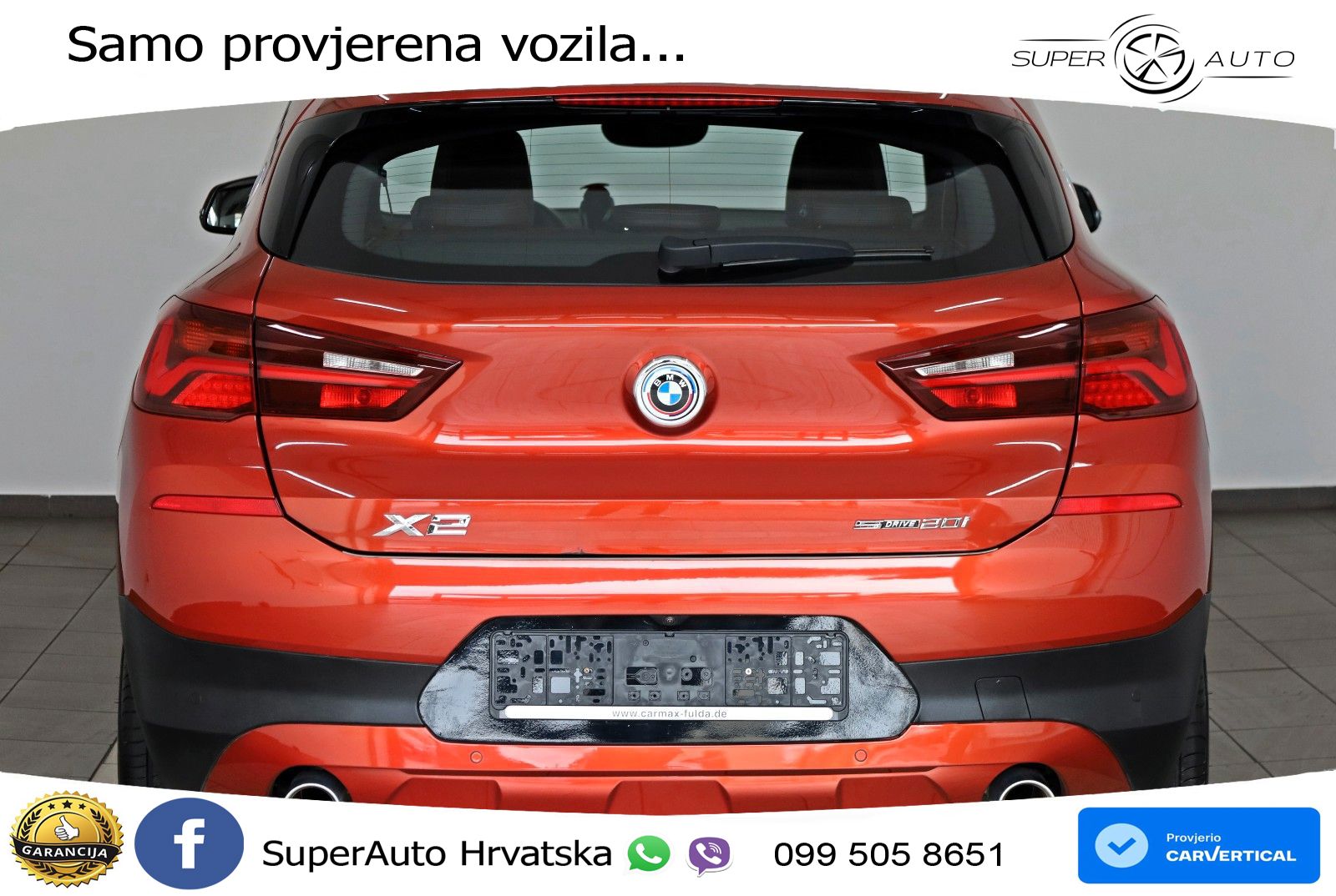 BMW X2 sDrive20i Steptronic Advantage