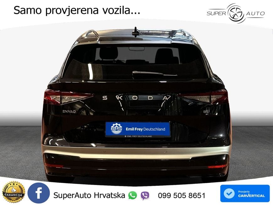 Škoda Enyaq 85 82 kWh (286 KS) LED+GR SJED+ACC