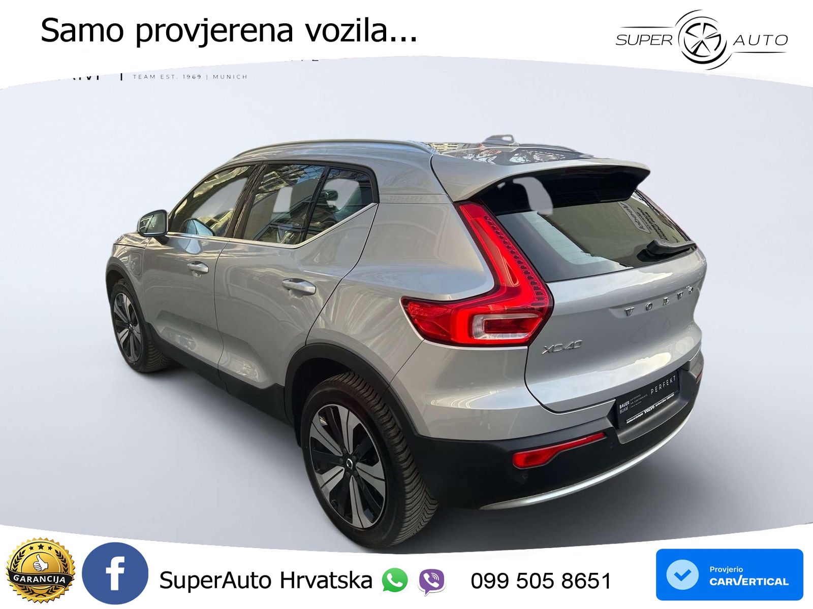 Volvo XC40 1.5 T4 TwEn 211 KS Automatic ACC+GR SJED+360+PANO