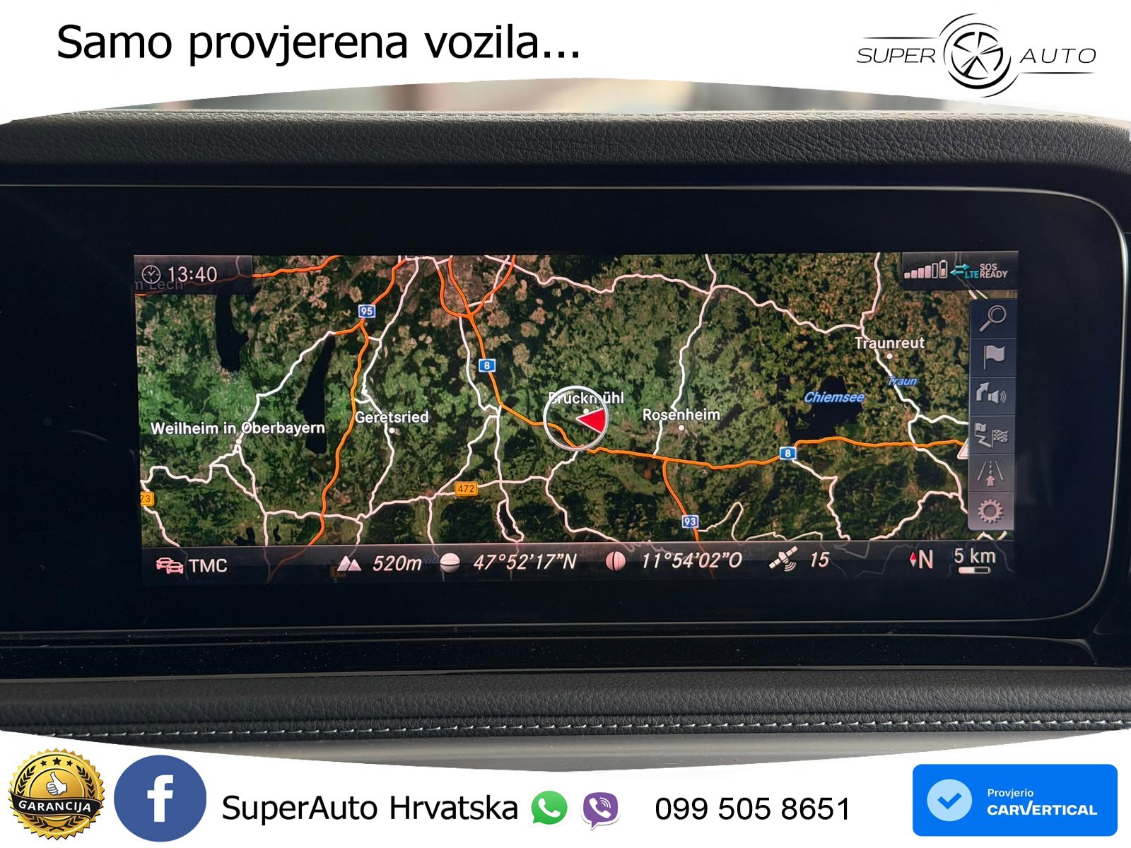 Mercedes AMG G 63 Long V8 (585 KS) 4MATIC 9G-TRONIC AMG SPEEDSHIFT PLUS LED+GR SJED+ACC