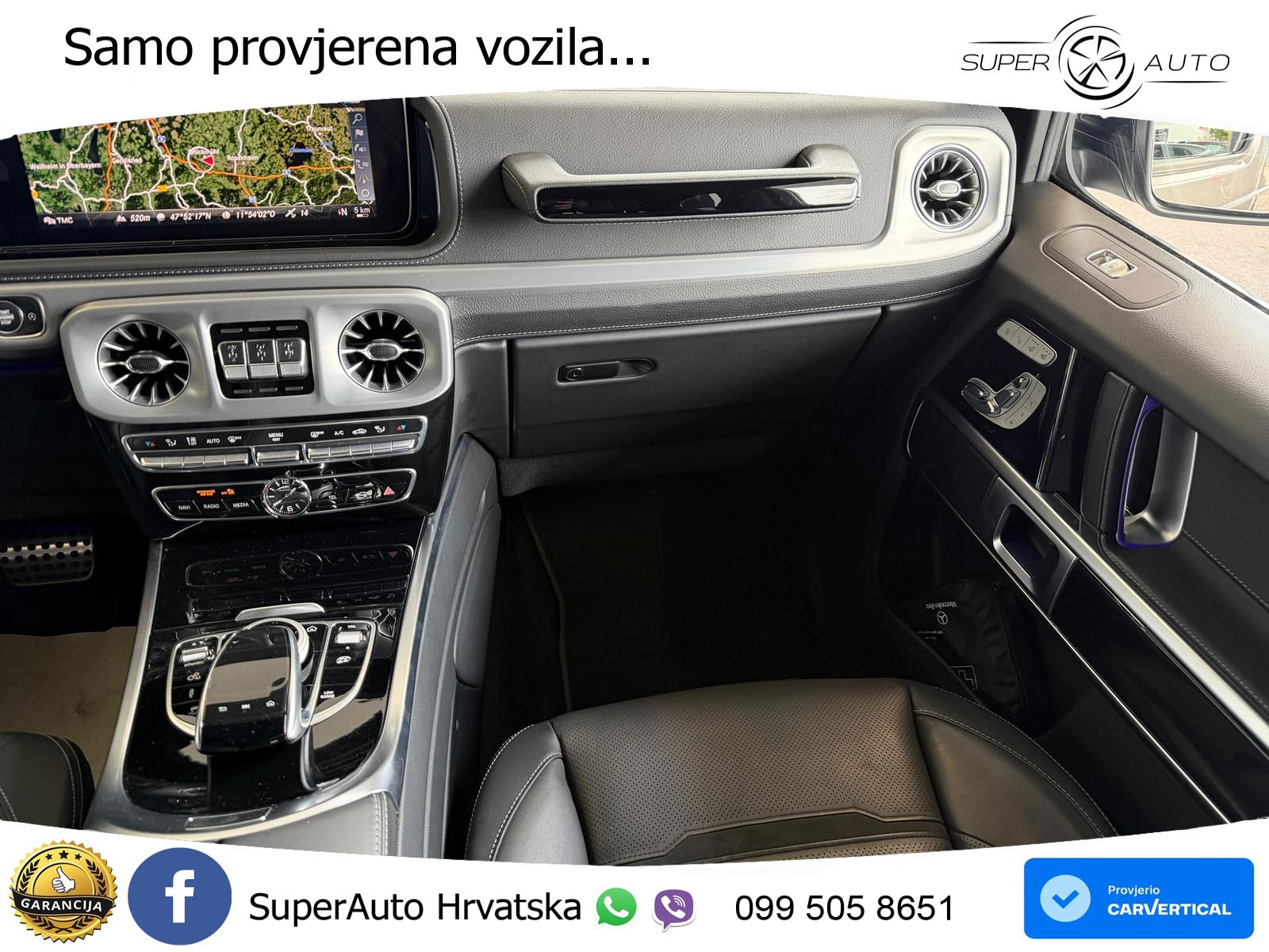Mercedes AMG G 63 Long V8 (585 KS) 4MATIC 9G-TRONIC AMG SPEEDSHIFT PLUS LED+GR SJED+ACC