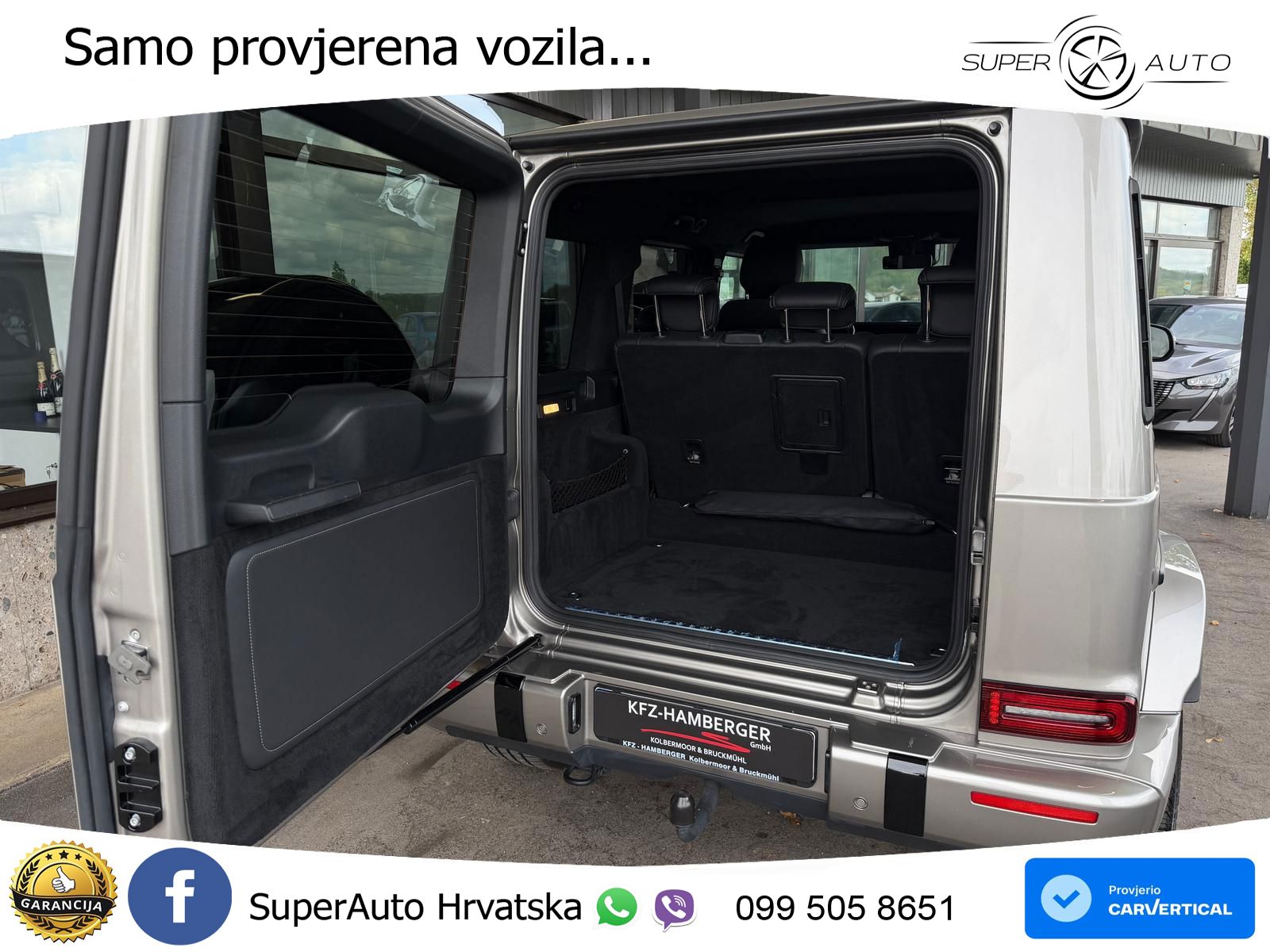 Mercedes AMG G 63 Long V8 (585 KS) 4MATIC 9G-TRONIC AMG SPEEDSHIFT PLUS LED+GR SJED+ACC