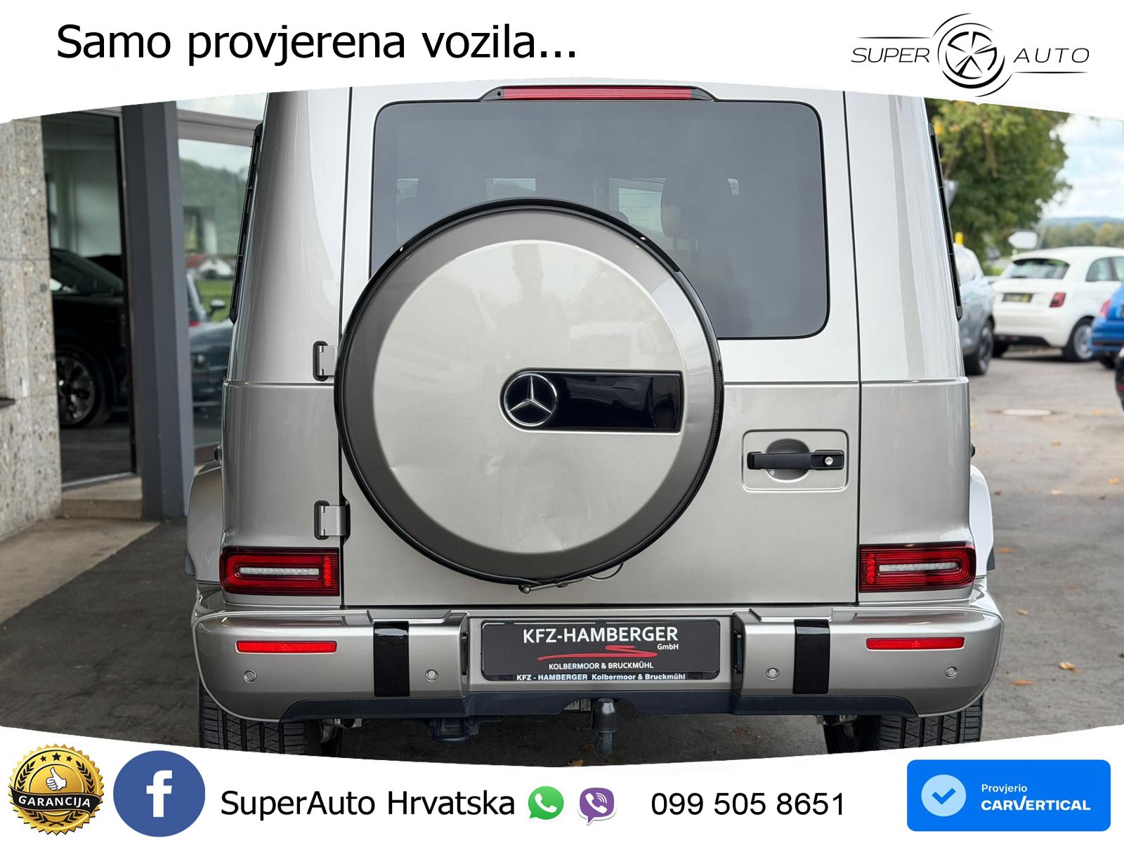 Mercedes AMG G 63 Long V8 (585 KS) 4MATIC 9G-TRONIC AMG SPEEDSHIFT PLUS LED+GR SJED+ACC
