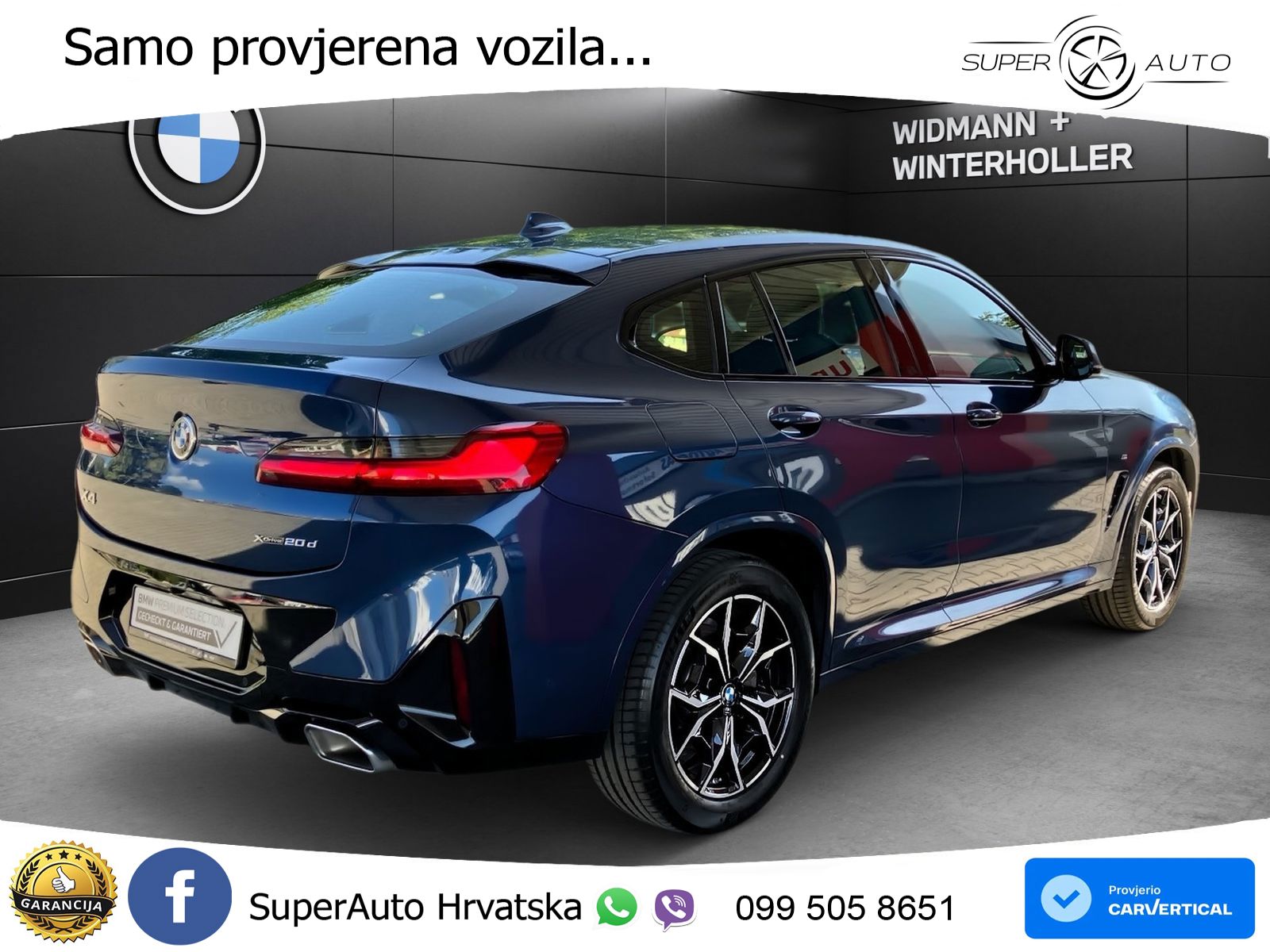 BMW X4 20d (190 KS) xDrive Steptronic M Sport