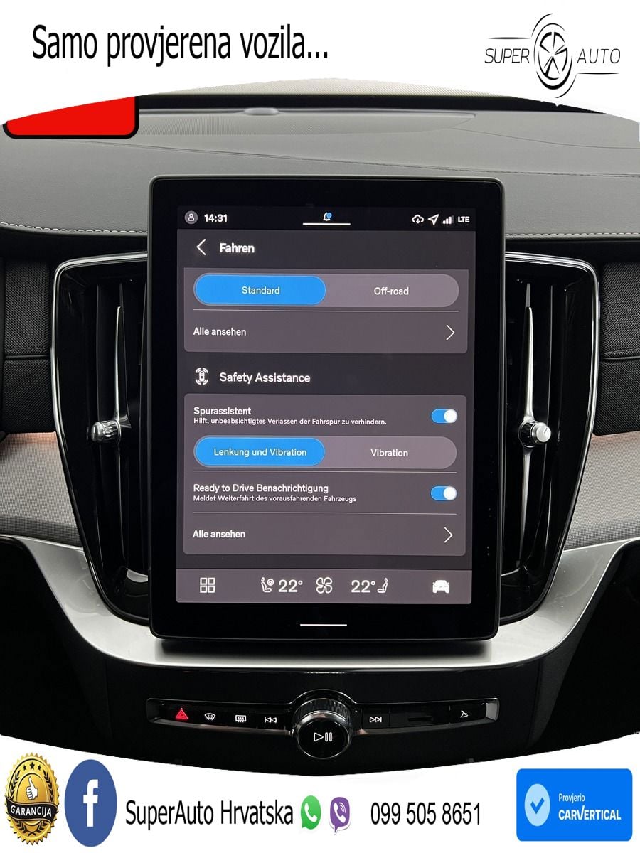 Volvo XC90 2.0 B5 AWD Automatic MATRIX+GR SJED+KAM