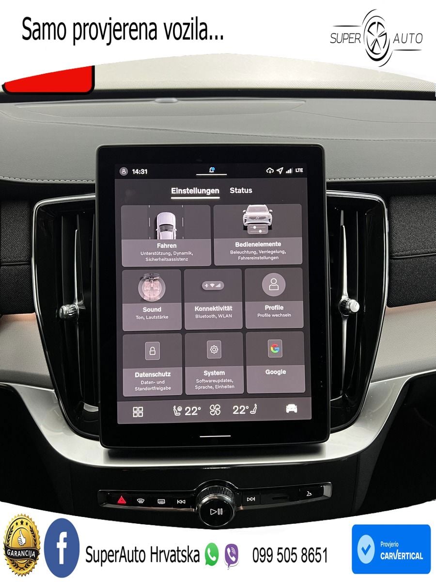 Volvo XC90 2.0 B5 AWD Automatic MATRIX+GR SJED+KAM
